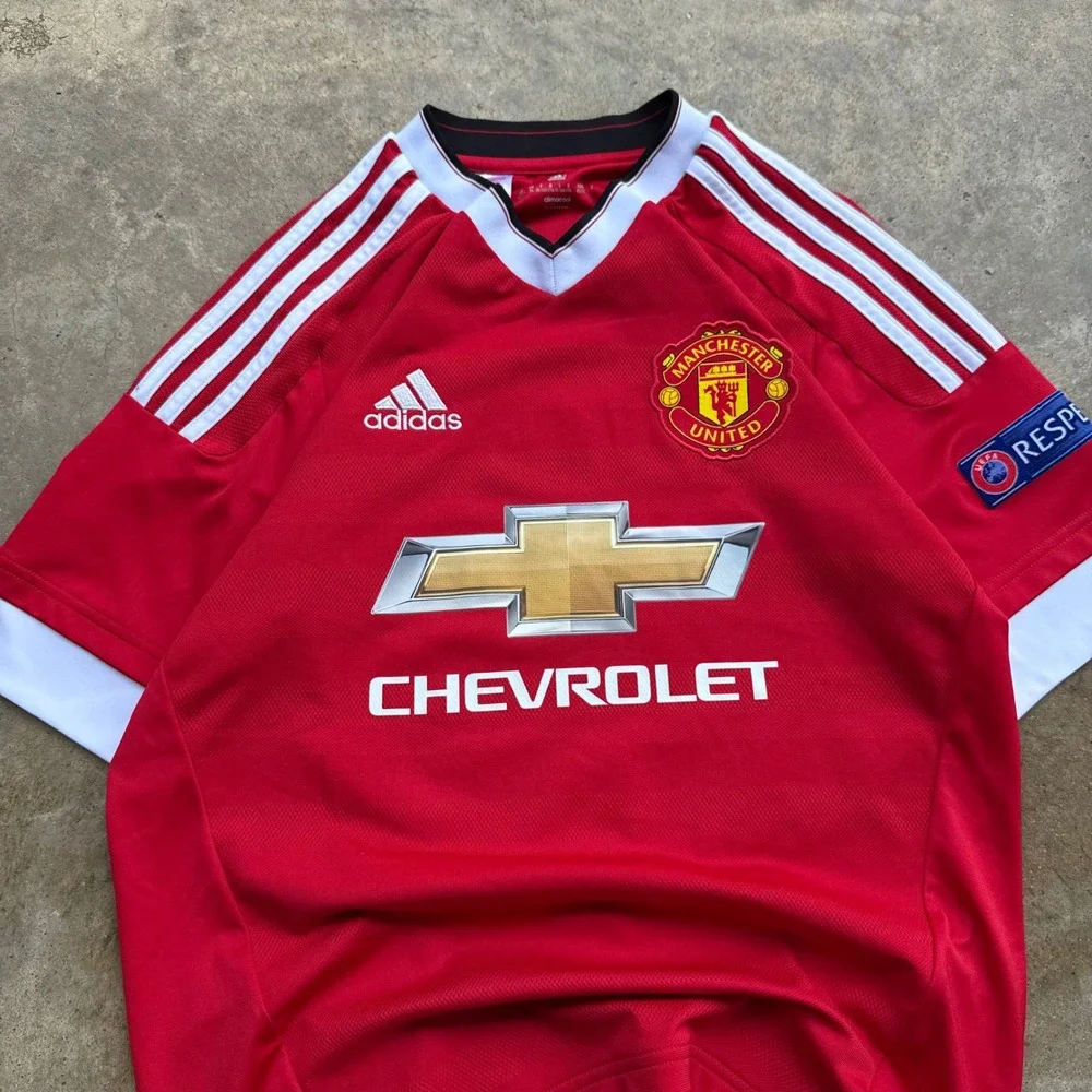 Vintage 2010s Adidas Manchester United Mata Jersey Soccer Blokecore Red XL (f4)